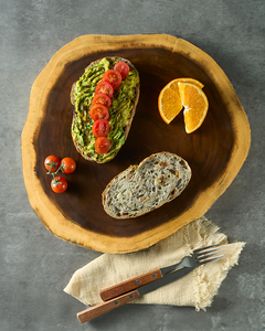 Planche à découper en bois naturel écologique, bloc de service, compatible lave-vaisselle, 1,5 cm d'épaisseur, facile à nettoyer, légère, pour hôtel - Product Image 4
