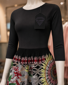 High Quality Skirts Embroidery Women Customized High Quality Pacific Island Wear Micronesian Fabric Embroidery Work Skirts - Product Image 2