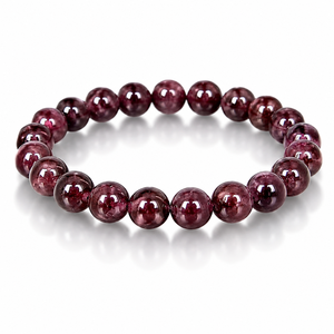 Bulk 8mm Red Natural Garnet Gemstone Beaded Crystal <b>Bracelet</b> Stretch <b>Healing</b> Stone Jewelry Gift Reiki Inspired - Product Image 1