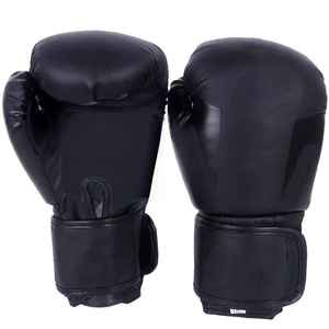 Guantes de Boxeo de Cuero Vacuno Premium con Logotipo Personalizado, Cierre de Gancho y Bucle en los Dedos, Alta Calidad OEM para Artes Marciales - Product Image 2