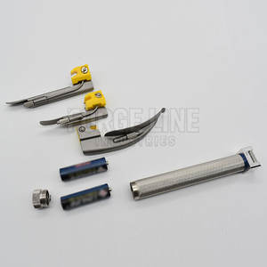 Laringoscopio de Fibra Óptica LED, Herramienta Médica Profesional para Intubación Segura, Laringoscopio Portátil, Instrumento Quirúrgico - Product Image 2