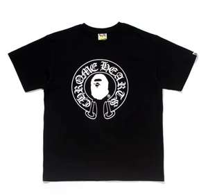 T-shirt décontracté pour homme à col rond et manches courtes avec motif imprimé de dessin animé d'une singe - Product Image 4