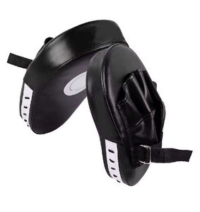 Adjustable Custom Brand Leather Boxing <b>Focus</b> <b>Pad</b>-Durable Breathable & Eco-Friendly for Training & Kickboxing - Product Image 2