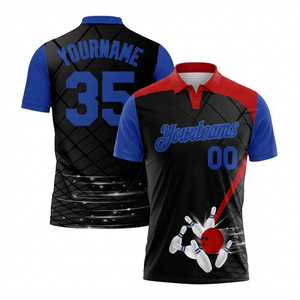 Camiseta Polo Deportiva para Hombre, Ropa Deportiva Personalizada para Equipos, con Impresión por Sublimación Completa - Product Image 1