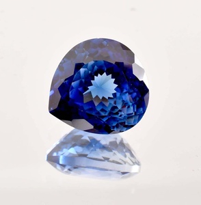 Zafiro natural de Ceilán azul real, corte corazón, certificado por GIA, piedra suelta para la fabricación de anillos y joyería, piedra fina. - Product Image 5