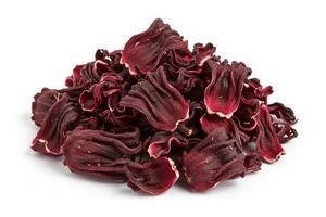 Calices d'hibiscus séchés rouge rubis, bourgeons de fleurs entiers pour mélanges de thés floraux haut de gamme, infusions de boissons, ingrédients alimentaires en vrac - Product Image 3