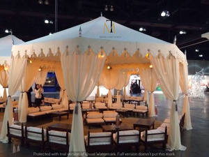 Carpa de Lujo para Eventos Comerciales y Bodas, de Hierro, para Interiores/Exteriores, Nueva Llegada, Directo de Fábrica - Product Image 4