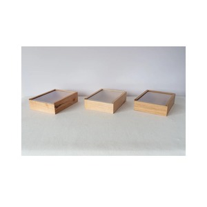 Boîte cadeau et boîte à bonbons en acrylique, nouveau design, boîte cadeau de mariage naturelle en bois avec couvercle en acrylique, boîte à bijoux artisanale, décoration pour la maison. - Product Image 6