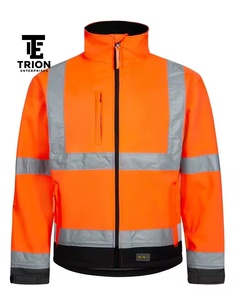 Chaquetas de Seguridad Personalizadas para Hombre con Tiras Reflectantes, Tela Transpirable, Ajuste Cómodo para Ropa de Trabajo Industrial y Profesional - Product Image 3