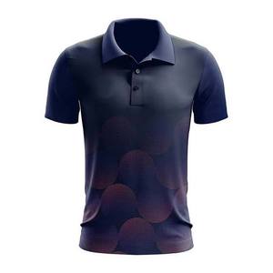Polos de Golf Sublimados Personalizados 2026, Tela de Alta Calidad, Corte Ajustado, Logotipo Bordado, Manga Corta, para Hombre - Product Image 6