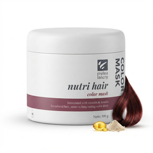 MASCARILLA CREMA COLORANTE PARA CABELLO MYLEA LANCRY NUTRI, PARA CABELLO DAÑADO Y TEÑIDO, REPARADORA DEL CABELLO, 500ML - Product Image 1