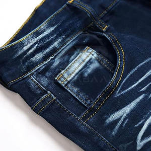 Pantalon homme déchiré de qualité supérieure, best-seller, couleur unie, confortable, en vente en ligne - Product Image 5