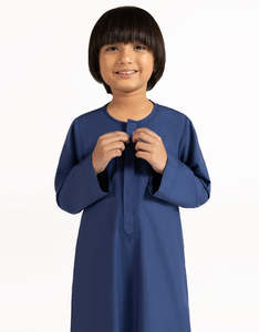 Arabic Thobe For Boys Muslim Islamic Clothing Traditional Long <b>Dress</b> Eid Outfit Prayer Wear Wholesale Custom Logo Accepted - Product Image 2