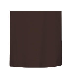 Camiseta Larga de Manga Media con Cuello Redondo para Mujer, Talla Grande, 100% Algodón Orgánico, Transpirable, Ecológica, Informal, Color Marrón - Product Image 3