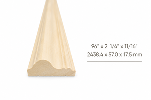 Molduras de Madera Sólida Decorativas para Paredes, Zócalos, Molduras de Corona, Material de Acabado Interior Ecológico para Residencias - Product Image 2