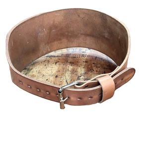 Top Selling Comfortable Durable Genuine Leather Adjustable <b>Weight</b> Lifting Lever <b>Belt</b> 14cm With For Gym Workouts with logos - Product Image 1