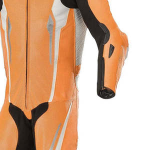 Combinaison de moto unisexe en cuir de haute qualité, respirante, hiver, manches longues, équipement de protection, tenue de course deux pièces personnalisée, OEM - Product Image 6