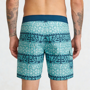 Shorts cargo cómodos con elasticidad en 4 direcciones para hombre, shorts de gimnasio con bolsillo, de secado rápido y transpirables para entrenamiento. - Product Image 6