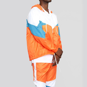 Conjunto Deportivo Casual de Verano Personalizado de Alta Calidad, Chaqueta y Pantalón Ecológicos, Transpirables, Cortavientos, para Hombre - Product Image 4