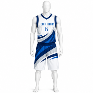 Uniforme de Baloncesto Deportivo sin Mangas, Transpirable, Diseño Personalizado al por Mayor, Conjunto Deportivo de Baloncesto de Moda Premium - Product Image 4