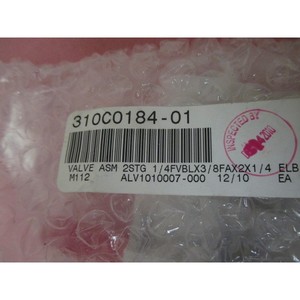 ชุดวาล์วใหม่ ASM 2STG 1/4FVBLX3/8FAX2X1 ELB - อุปกรณ์และอะไหล่เซมิคอนดักเตอร์ระดับโลกที่เชื่อถือได้ - Product Image 1
