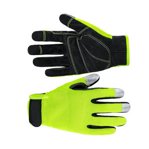 High Quality Cow Split Leather Mechanics <b>Gloves</b> Full Finger Safety Anti Heat Fire Resistant Safety Work <b>Gloves</b> - Product Image 6