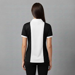 Wholesale 100% cotton Women's <b>Polo</b> <b>Shirts</b> Custom embroidered logo Breathable Short sleeve 2 color comfortable <b>ladies</b> <b>polo</b> - Product Image 5