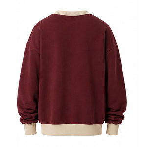 Nouveau sweat-shirt épais pour homme en molleton de coton doux, col rond, pull chaud pour l'hiver, vêtement décontracté pour les activités quotidiennes et les voyages - Product Image 5