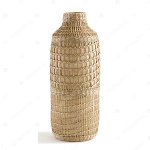 Vietrustic Vintage Bamboo <b>Frame</b> <b>Plant</b> and Flower Organizer Seagrass Vase For Interior Decoration <b>Plant</b> Vase - Product Image 6