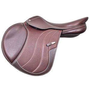 Selle d'équitation anglaise haut de gamme en cuir véritable, légère, confortable et durable, conçue pour la pratique quotidienne. - Product Image 3