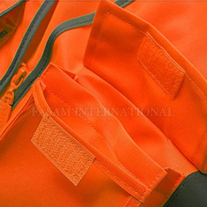 Gilet de sécurité de style nouveau pour usage extérieur, col en V, faible MOQ, gilet de sécurité personnalisé, gilet de sécurité réfléchissant - Product Image 6
