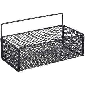 Panier mural vintage fonctionnel en métal pour le rangement des accessoires de cuisine et l'organisation murale pour gagner de la place - Product Image 4