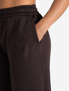 Pantalon de jogging décontracté streetwear personnalisé pour femme, coupe large, avec cordon de serrage, en molleton de coton, pour l'extérieur - Product Image 2