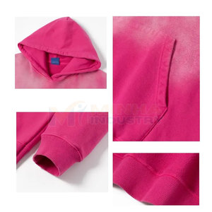 Nouveau design, sweats à capuche à manches longues en coton délavé à l'acide, prix de gros, sweats à capuche délavés à l'acide fabriqués au Pakistan - Product Image 2