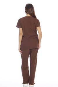 Tenues d'infirmières personnalisées pour femmes, ensemble d'uniformes médicaux modernes, vêtements de travail respirants, vente en gros de vêtements professionnels - Product Image 3
