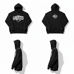 เสื้อฮู้ดซิปผู้ชายสไตล์วินเทจ ผ้าฝ้าย 100% หนัก 400GSM ล้างสีแบบแอซิดวอช สกรีนโลโก้ได้ตามสั่ง สตรีทแวร์ ทรงโอเวอร์ไซส์ รับผลิตแบบ OEM ODM - Product Image 4