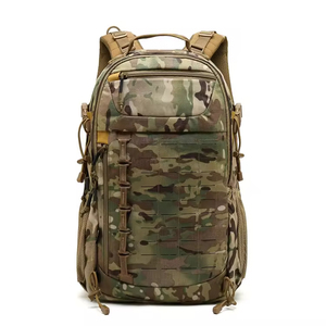 Sac à dos tactique de chasse classique imperméable camouflage avec fermeture éclair pour la randonnée en plein air, le camping, capacité 77L+, design unisexe - Product Image 1
