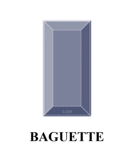 พลอยอเมทิสต์แบบแอฟริกันธรรมชาติตัดเป็นเหลี่ยมเพชรพลอยหลวมแบบ2.50X5mm - Product Image 4