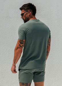 Camiseta de Manga Larga para Hombre, Unisex, con Costuras en Contraste de Color, Tejida en Poliéster/Algodón, Estilo Holgado, para Verano - Product Image 6