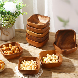 Tazón de madera para helado, ecológico, hecho de madera de acacia, tazones artesanales para bodas y fiestas, tazón de madera para ensalada a precio económico. - Product Image 6