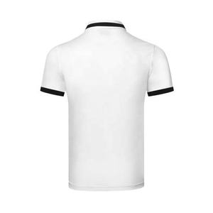 2025ใหม่ฤดูร้อนที่ทันสมัยระบายอากาศได้สูงถักสำหรับเสื้อโปโลแขนสั้นสีพื้นปักโลโก้3D - Product Image 2