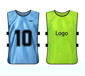 <b>Soccer</b> Pinnies Custom Team Name Unisex Adult Quick Drying Sports Vest Training Bib Breathable Lightweight Mesh Practice Jersey - Product Image 4