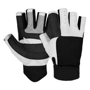 Gants de sécurité pour la navigation personnalisés de haute qualité, légers, antidérapants, respirants, en cuir synthétique, unisexes, fabriqués au Pakistan - Product Image 2