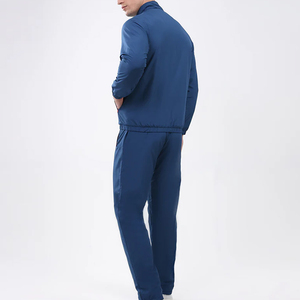 Men Tracksuit Heavyweight Men's Acid Washed Winter Tracksuit <b>Set</b> <b>Colour</b> Block Hooded Tracksuits With Embroidered Logo - Product Image 2