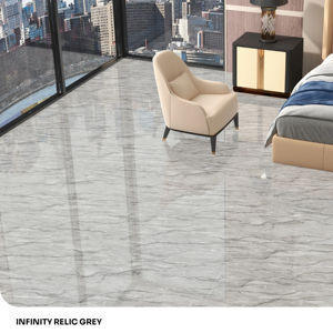 Panneau en porcelaine brillant Eclipse Shine 600x1200mm 60x120cm 24x48 pouces, carrelage décoratif de grande taille de qualité supérieure - Product Image 1