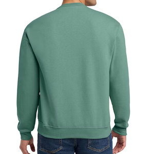 Sweat-shirt à col rond pour homme, style urbain hip-hop, personnalisable avec logo imprimé en mousse, vierge, épais, pull-over pour homme - Product Image 5