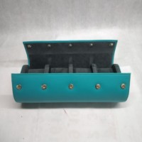 Étuis de rangement pour montres en cuir de vachette, 2/3/4 emplacements, doux en velours, personnalisables avec logo, pour la revente et la vente au détail, prix de gros pour les exportateurs