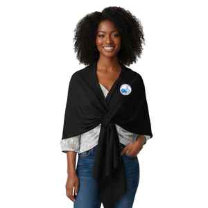 Chal Negro para Adultos Jack and Jill, Suave, Ligero, Elegante, Bufanda de Moda para Fiestas, Accesorio Cómodo y Estiloso para Mujer - Product Image 5