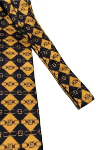 Corbata de inspiración masónica para hombre, con símbolo de compás cuadrado, corbata formal, nueva, elegante, para negocios, bodas, fiestas. - Product Image 3