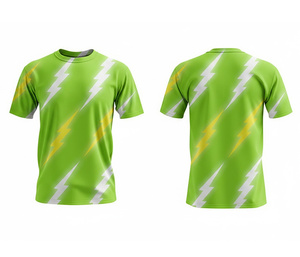 เสื้อยืดแบบซับลิเมชั่นสั่งทำจำนวนมาก |   ไซส์ผู้ชาย ผู้หญิง และเยาวชน |   ชุดกีฬาฝึกซ้อมน้ำหนักเบา แห้งเร็ว - Product Image 1